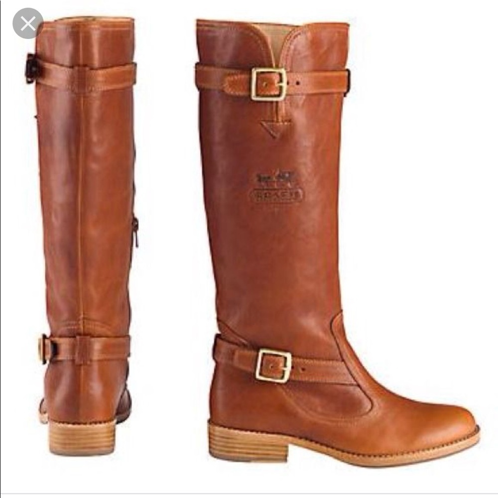 SOLD- Coach Leather Riding Boots!
